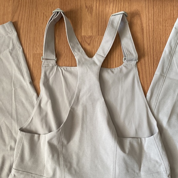 ❤️ Lululemon WovenAir Overalls Size 8 Raw Linen NWT - Picture 6 of 15